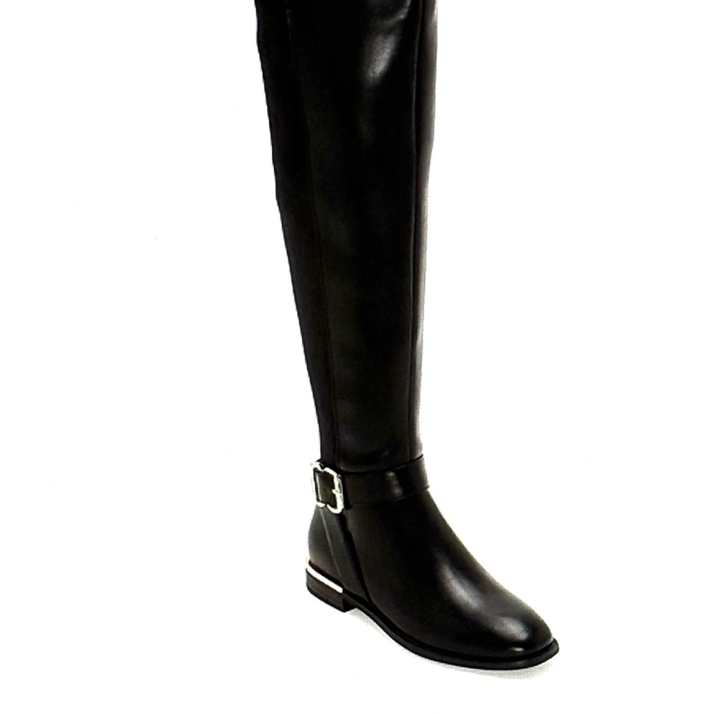 (NWT) LIZ CLAIBORNE Stacked Heel Over The Knee Boot Size 7.5 M - Picture 3 of 11